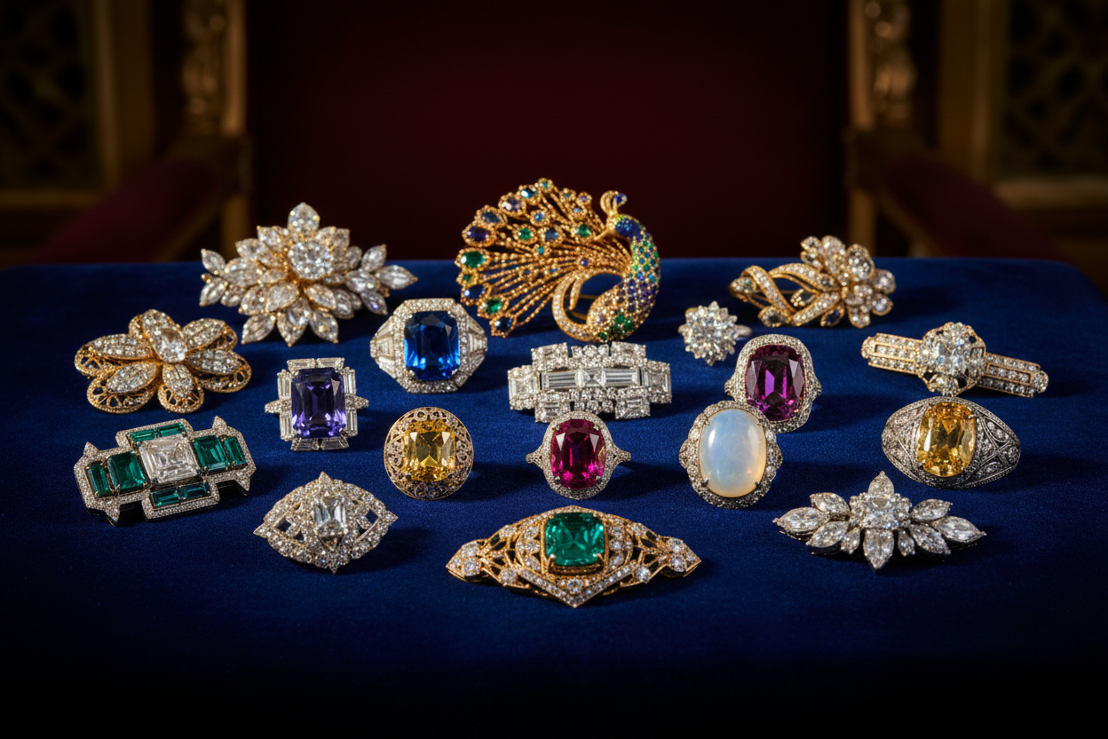Bulk-Brooches/Rings