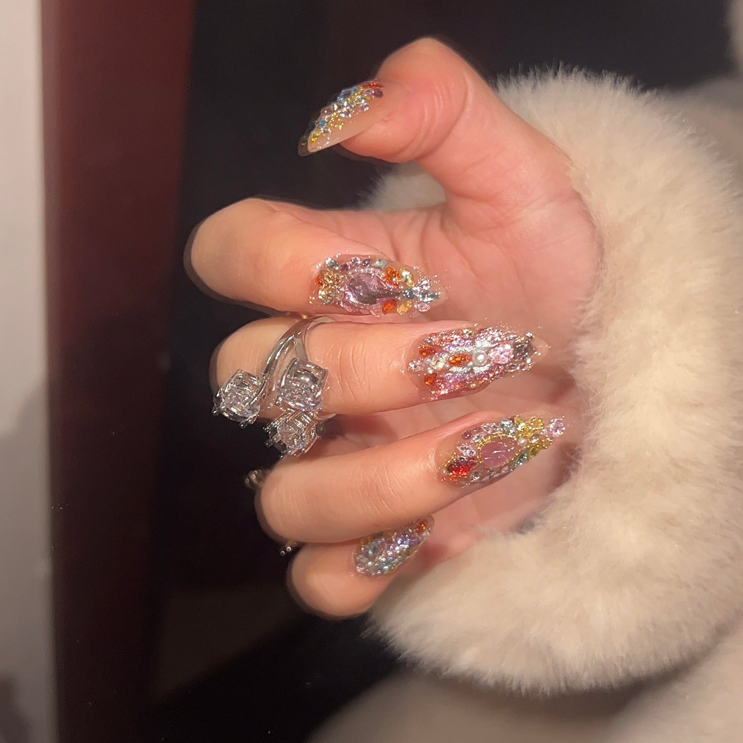 Pink Press-On Nails – ManiRococo