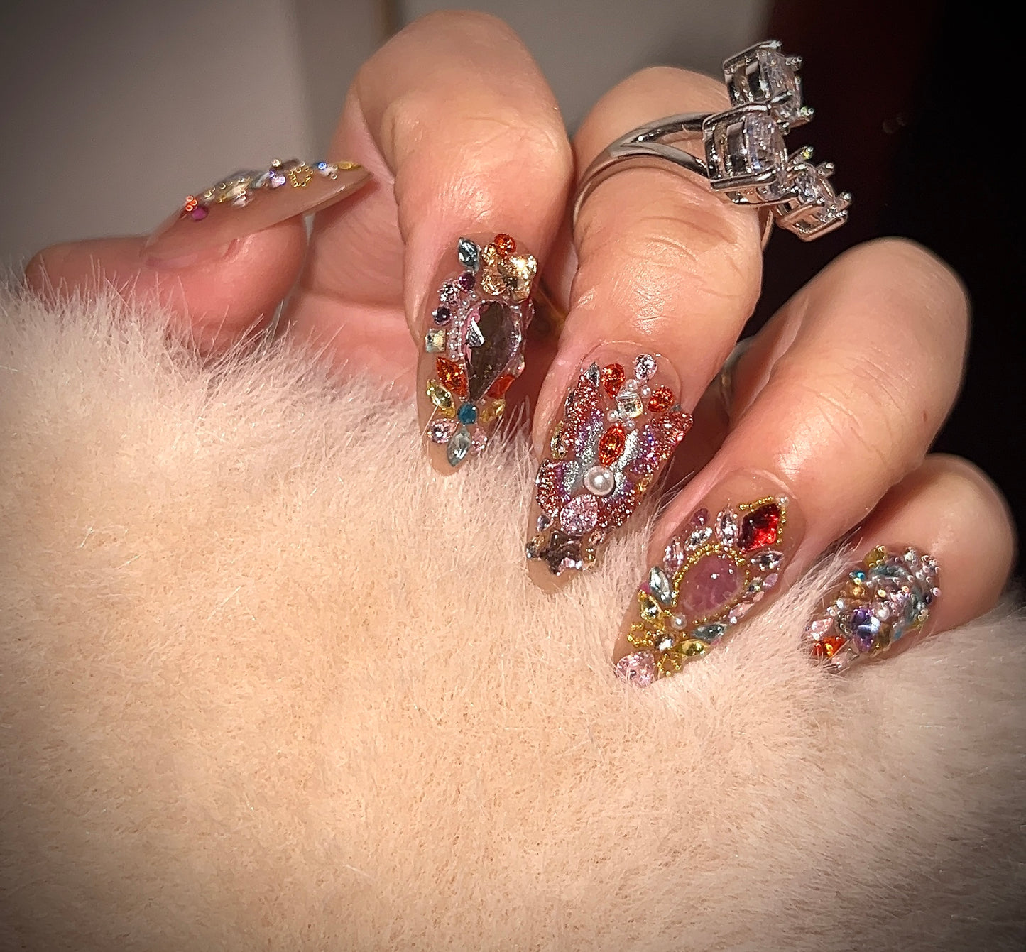 Pink Press-On Nails – ManiRococo