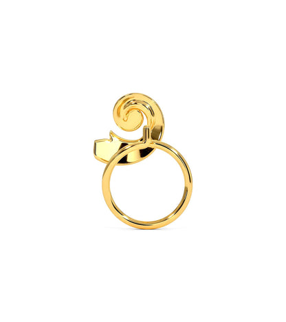 Flower nose pin