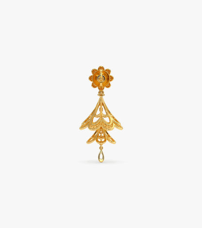 Gemstone jhumkas